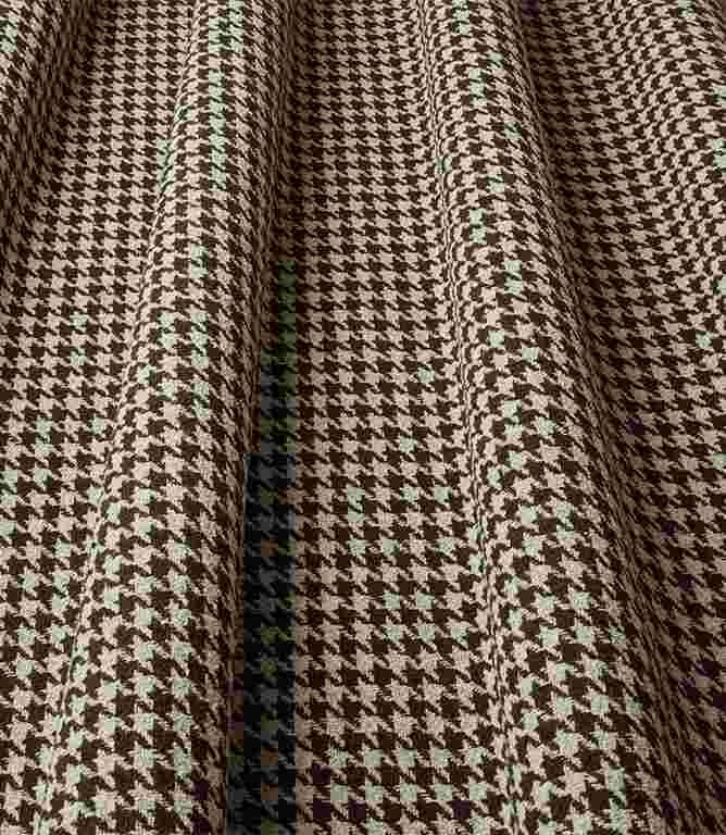 Houndstooth FR  Fabric / Chocolate Houndstooth FR  Fabric / Chocolate