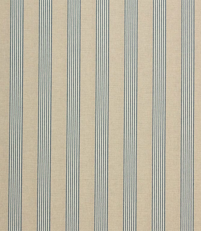 Blue Ludlow Stripe Fabric