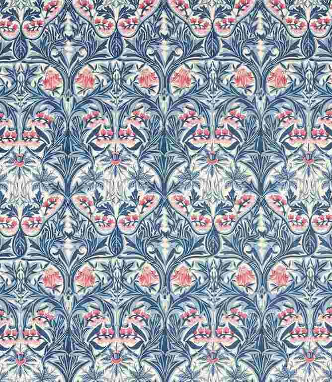 Indigo / Rose Bluebell Fabric