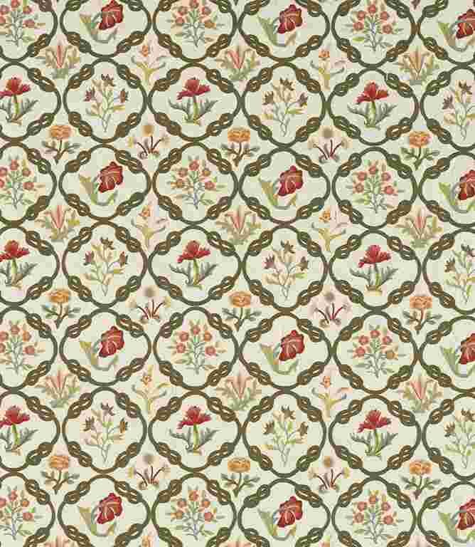 Twining Vine May's Coverlet Fabric