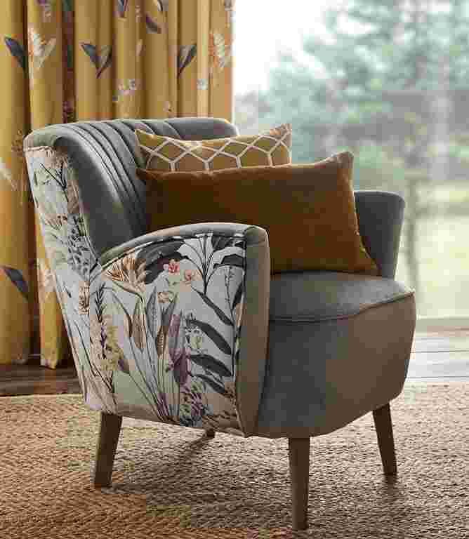 Imbali FR Upholstery Fabric / Ochre Imbali FR Upholstery Fabric / Ochre