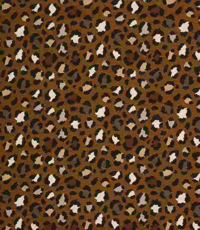 Peanut Tropical Cat Fabric