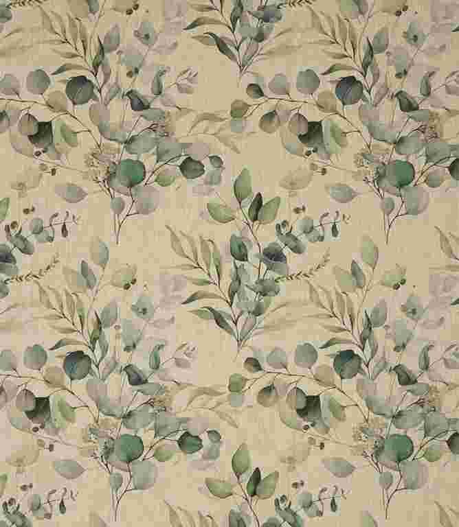 Greens Evelyn Linen Fabric