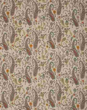 Rebecca Linen Paisley Fabric / Multi Rebecca Linen Paisley Fabric / Multi