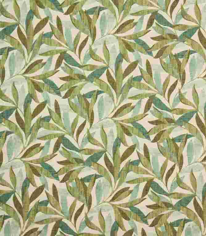 Island Leaves Fabric / Pampas Island Leaves Fabric / Pampas