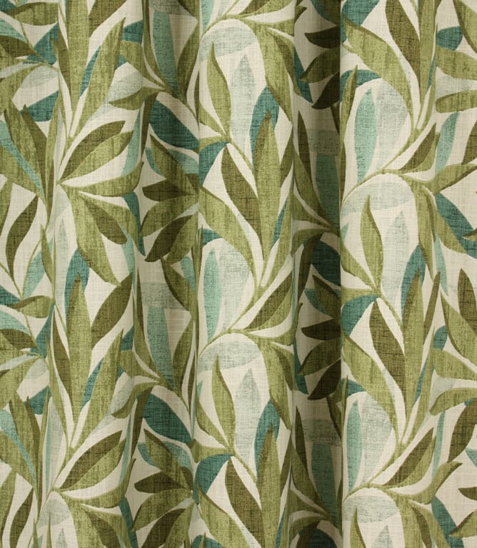 Island Leaves Fabric / Pampas Island Leaves Fabric / Pampas
