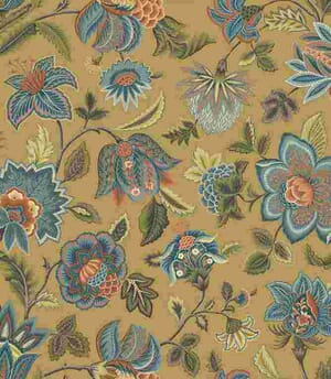 Manasi FR  Fabric / Ochre