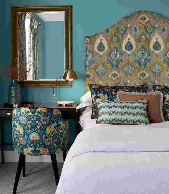 Mantra FR Upholstery Fabric / Ochre Mantra FR Upholstery Fabric / Ochre