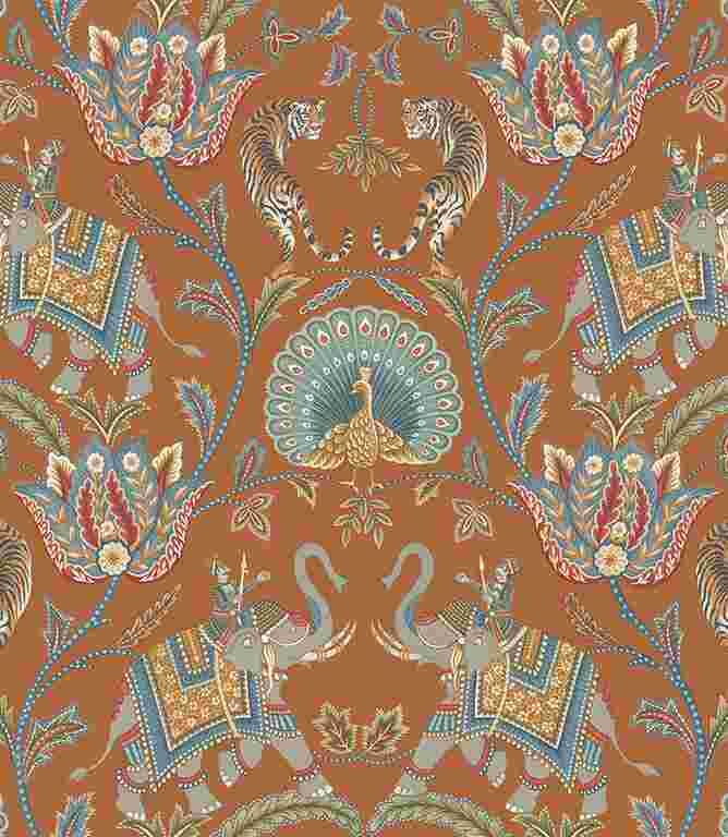 Elephas FR Fabric / Papaya Elephas FR Fabric / Papaya