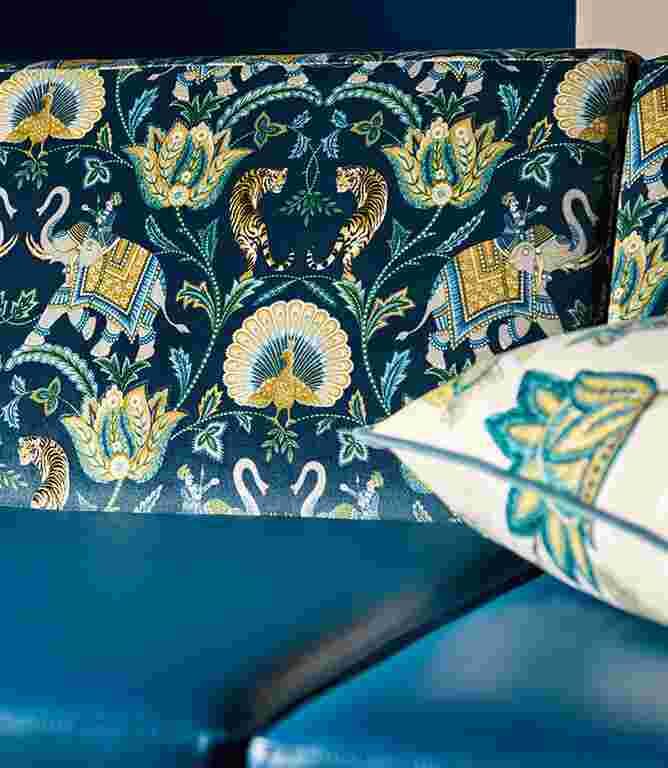 Elephas FR Upholstery Fabric / Aegean Elephas FR Upholstery Fabric / Aegean