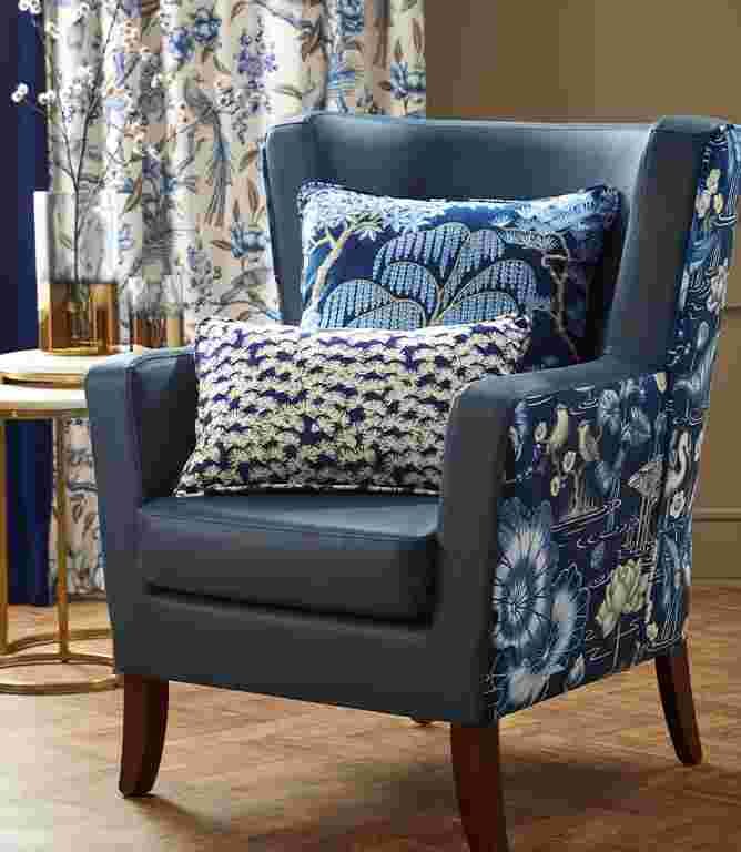 Nara FR Fabric / Lapis Nara FR Fabric / Lapis