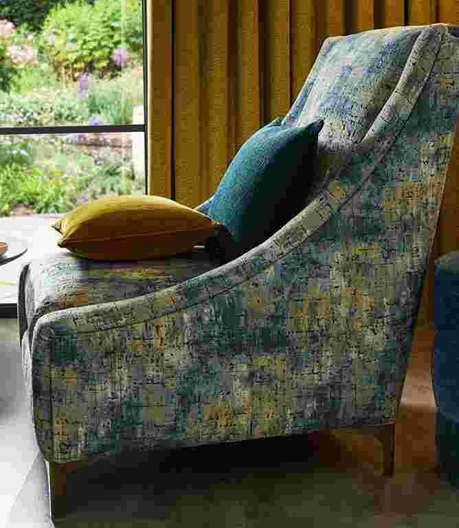 Azoth FR Fabric / Aqua Azoth FR Fabric / Aqua