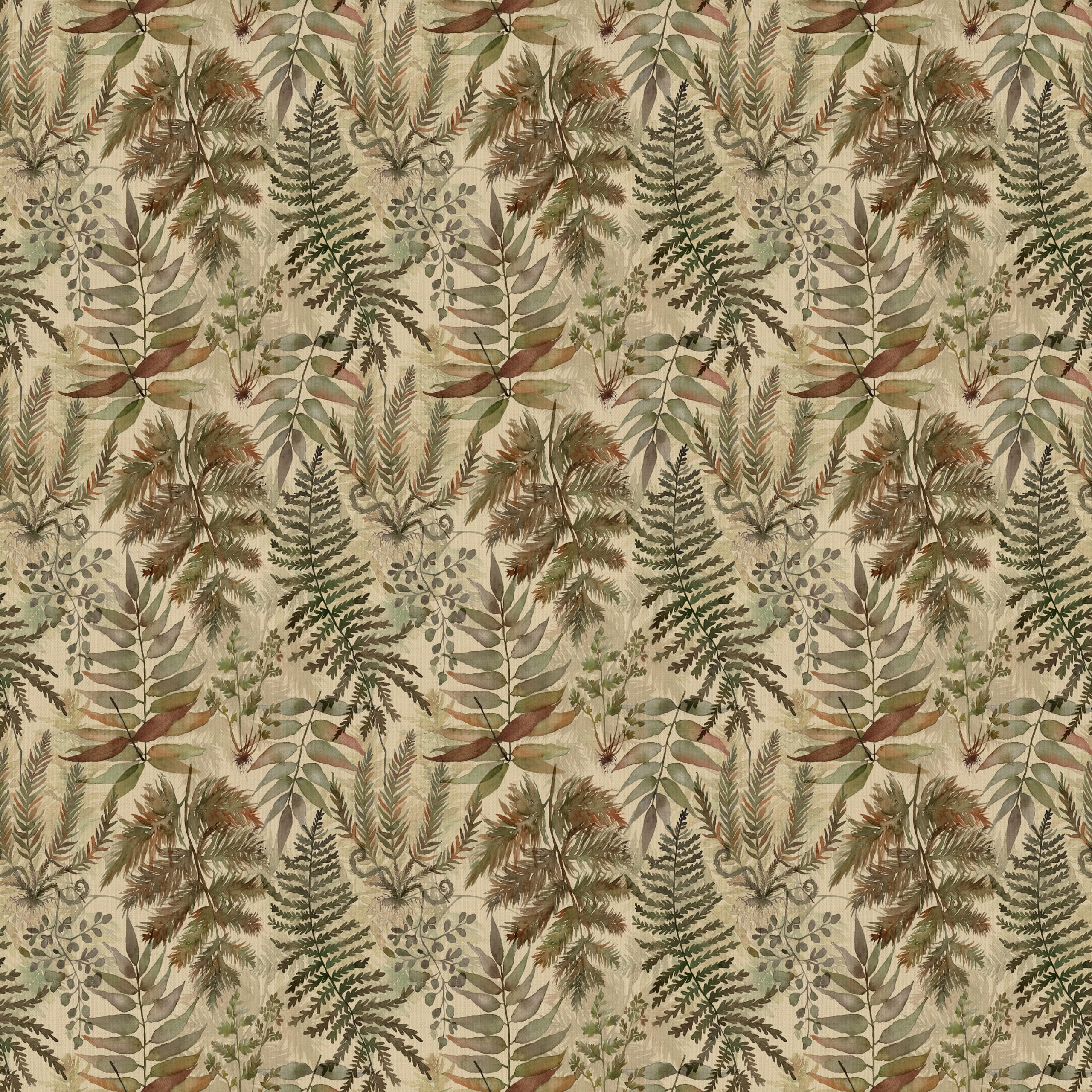 Washed Cotton Canvas / Bottle Fabric Remnant