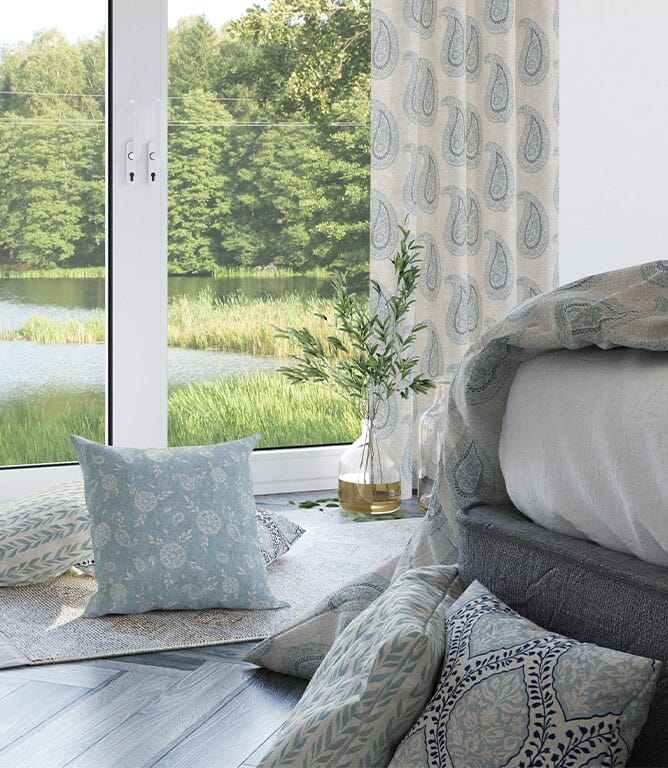 Aurelia Fabric / Azure Aurelia Fabric / Azure