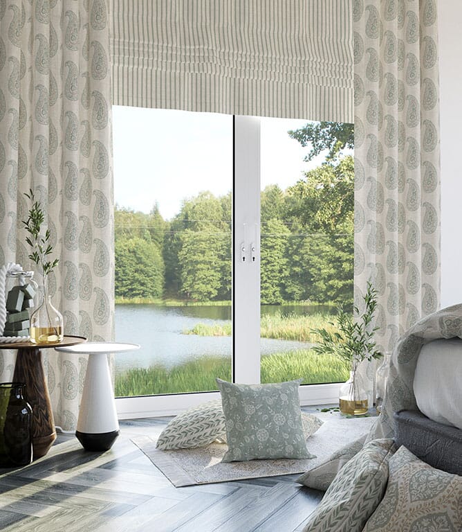 Avery Fabric / Duck Egg Avery Fabric / Duck Egg