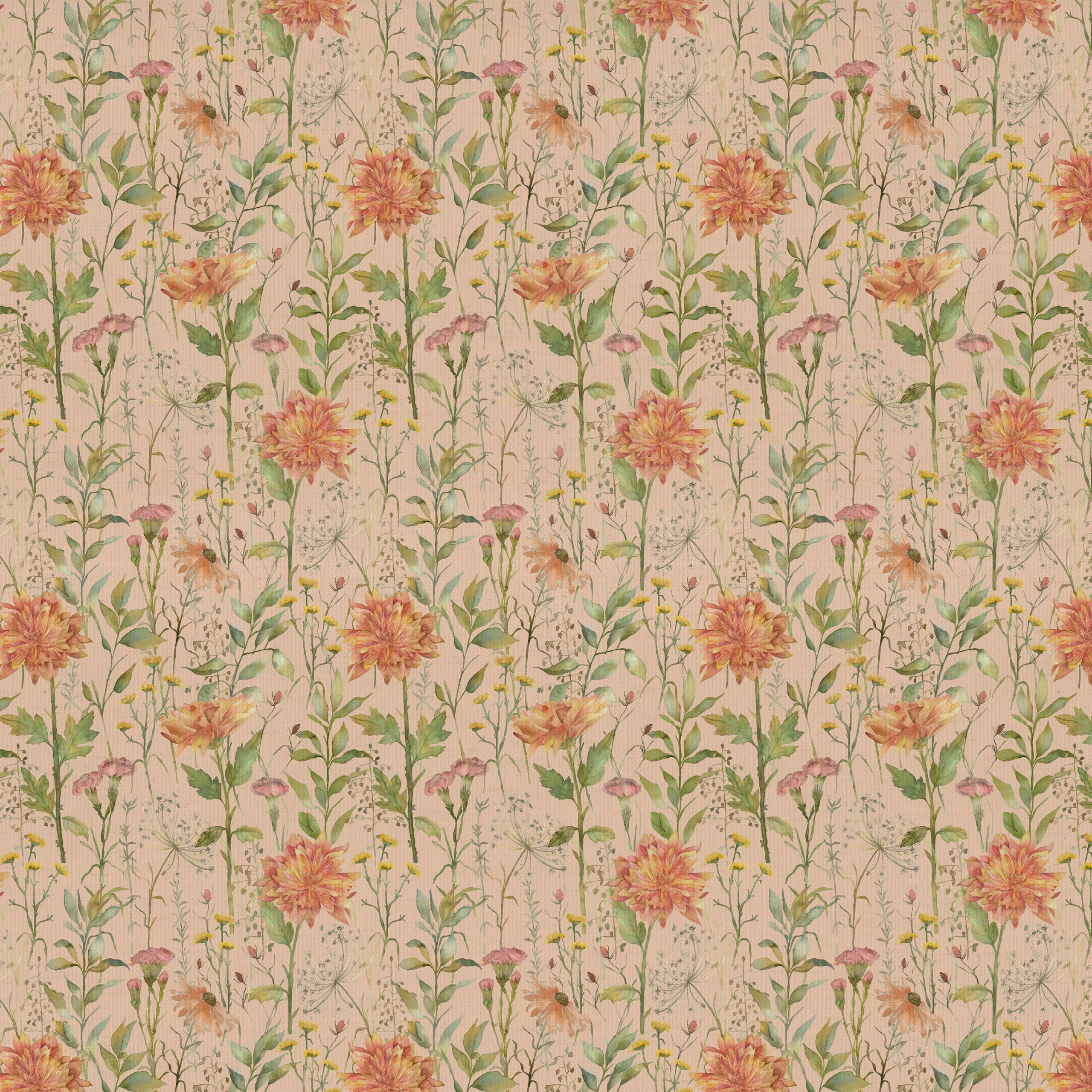 Apricot Delamere Fabric