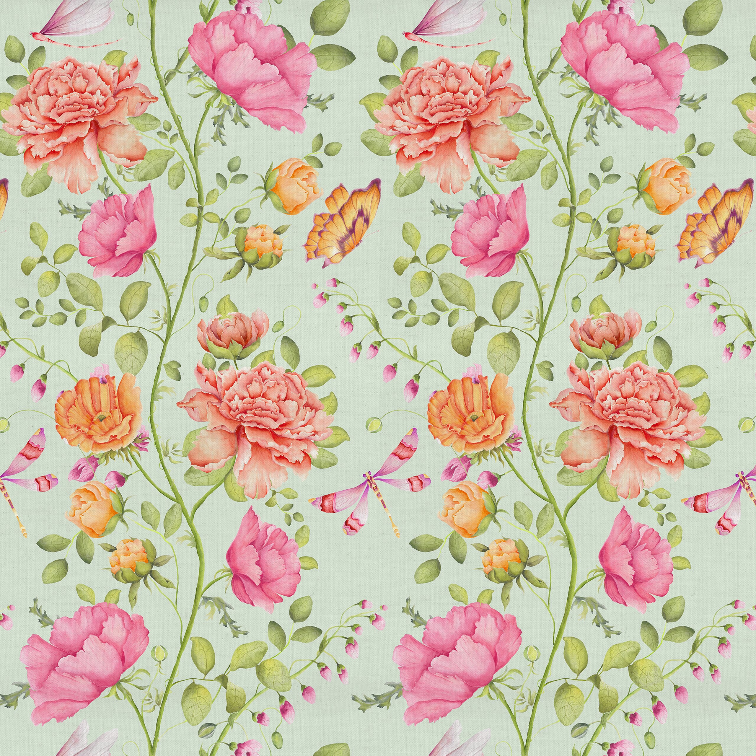 Sage Maisie Fabric