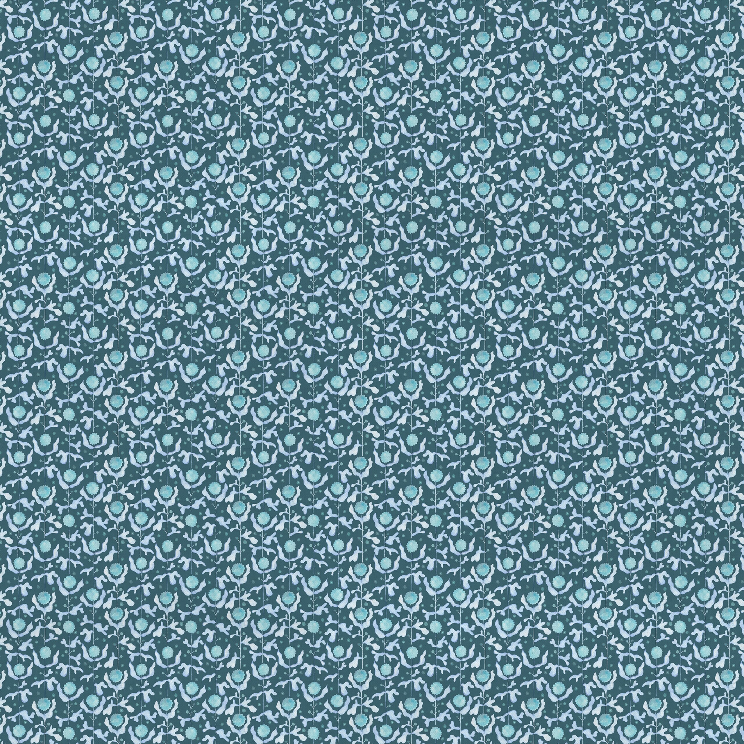 Teal Mariani Fabric