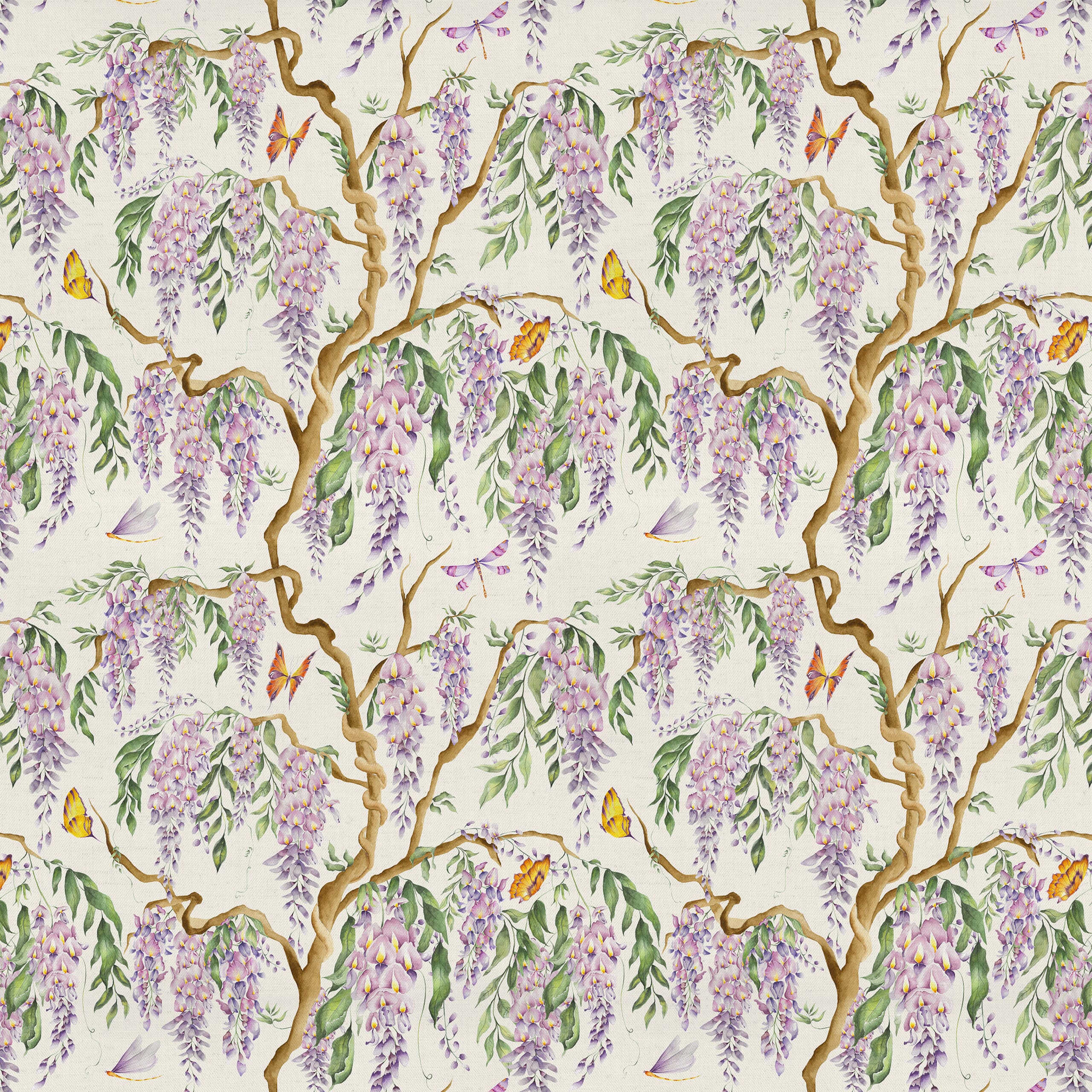 Cream Mariposa Fabric