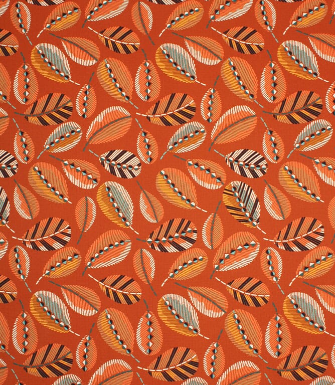 Feather Outdoor Fabric / Terracotta Feather Outdoor Fabric / Terracotta