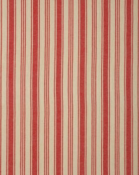 Aldsworth Stripe Fabric / Red Aldsworth Stripe Fabric / Red