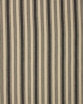 Aldsworth Stripe Fabric / Noir Aldsworth Stripe Fabric / Noir