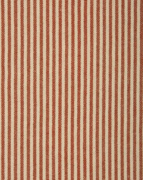 Aldsworth Ticking Fabric / Terracotta Aldsworth Ticking Fabric / Terracotta