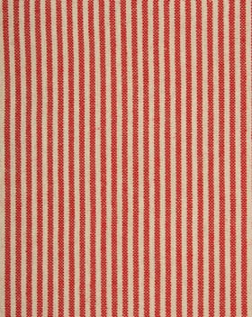 Aldsworth Ticking Fabric / Red Aldsworth Ticking Fabric / Red