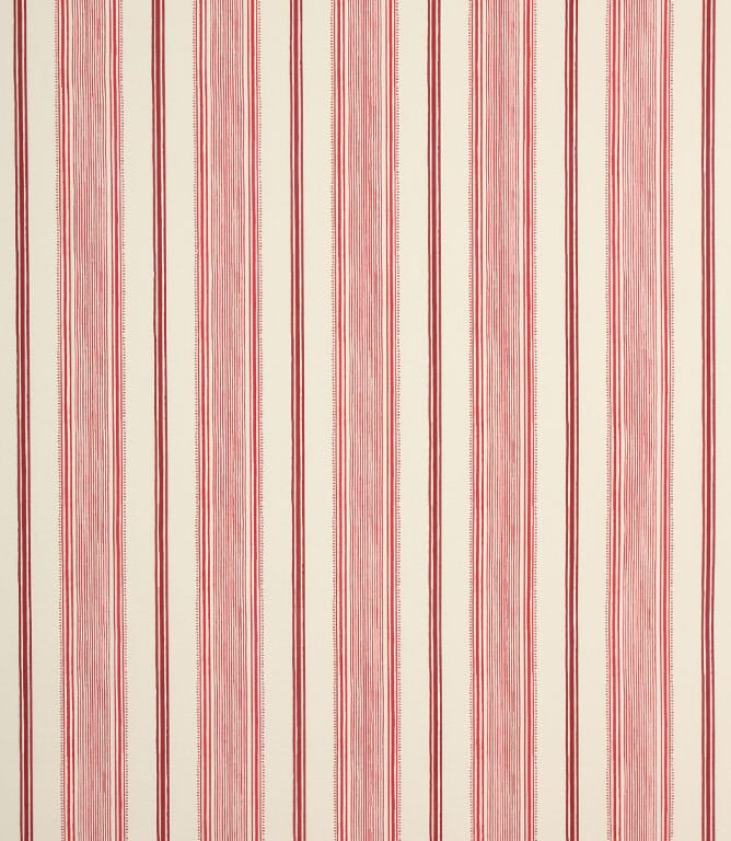 Cranberry Heacham Stripe Fabric