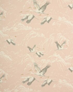 Laura Ashley Animalia Fabric / Blush Laura Ashley Animalia Fabric / Blush