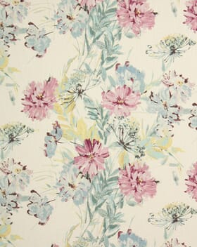 Laura Ashley Cosmos Fabric / Off White Laura Ashley Cosmos Fabric / Off White