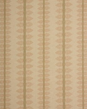 Bella Stripe Fabric / Green & Blush Bella Stripe Fabric / Green & Blush