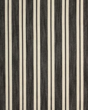 Fryett's Arley Stripe Fabric / Charcoal Fryett's Arley Stripe Fabric / Charcoal