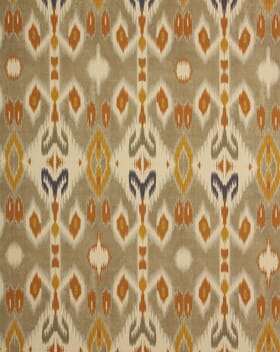 Bibi Ikat Fabric / Copper Bibi Ikat Fabric / Copper