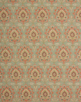 Flores Fabric / Duck Egg Flores Fabric / Duck Egg