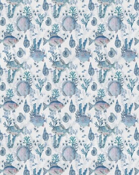 Voyage Maison Bollu Fabric / Marine Voyage Maison Bollu Fabric / Marine