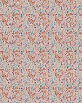 Voyage Maison Leaping Into The Fauna Fabric / Blush Voyage Maison Leaping Into The Fauna Fabric / Blush