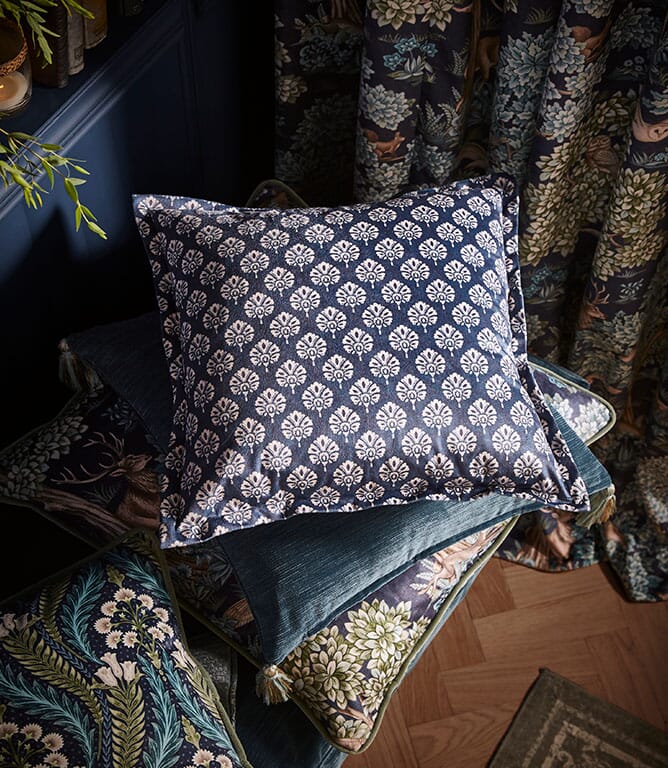 Muqarnas FR Fabric / Sapphire Muqarnas FR Fabric / Sapphire