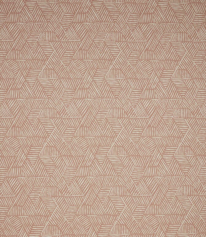 Guava Triangulum Fabric