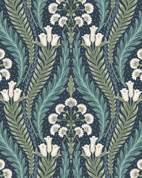 Kashi FR Fabric / Sapphire Kashi FR Fabric / Sapphire