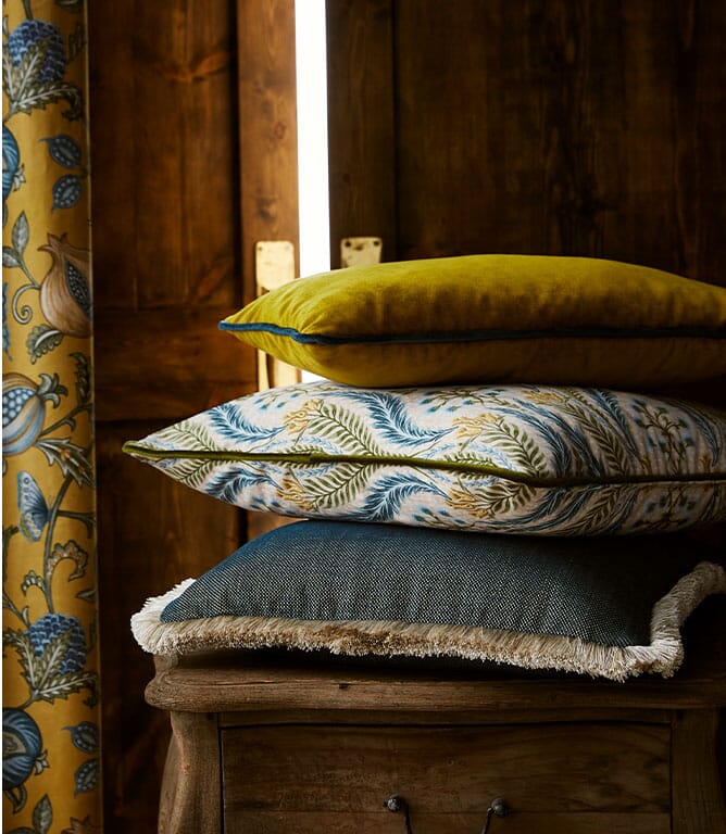 Kashi FR Upholstery Fabric / Ochre Kashi FR Upholstery Fabric / Ochre