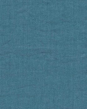 Sanderson Rue Linen Fabric / Petrol Sanderson Rue Linen Fabric / Petrol