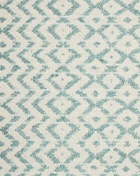 Sanderson Cheslyn Fabric / Teal / Cream Sanderson Cheslyn Fabric / Teal / Cream