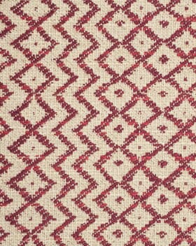 Sanderson Cheslyn Fabric / Claret / Cream Sanderson Cheslyn Fabric / Claret / Cream