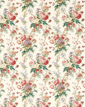 Sanderson Lakeland Paradis Fabric / Carmine Sanderson Lakeland Paradis Fabric / Carmine
