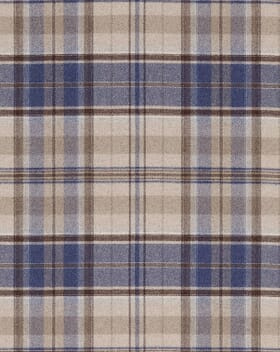 Sanderson Byron Fabric / Indigo / Stone Sanderson Byron Fabric / Indigo / Stone