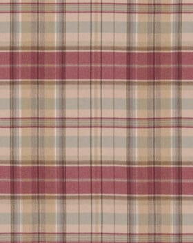 Sanderson Byron Fabric / Cherry / Biscuit Sanderson Byron Fabric / Cherry / Biscuit