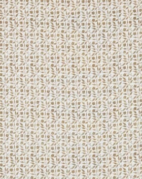 Morris & Co Rosehip Fabric / Linen / Ecru Morris & Co Rosehip Fabric / Linen / Ecru