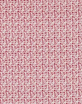 Morris & Co Rosehip Fabric / Rose Morris & Co Rosehip Fabric / Rose
