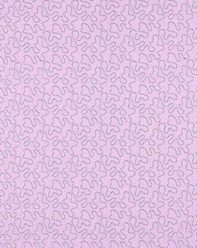 Harlequin Wiggle Fabric / Amethyst / Lapis Harlequin Wiggle Fabric / Amethyst / Lapis